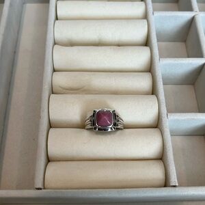 Vintage Square Cut Rhodonite